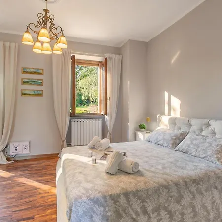 Dimora Della Rocca Private Garden, Wifi, Bbq & Parking - Happy * Angera